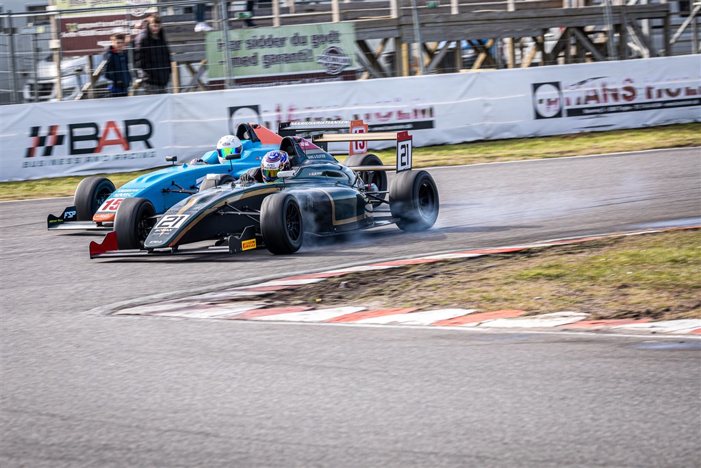 Første løb - første sejr- Mathias Bjerre Jakobsen tog hul på sæsonen i Nordic 4
(Foto: Grippo)